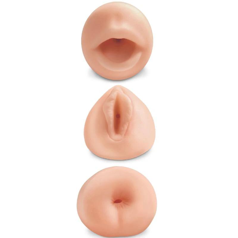 TODOS OS 3 FUROS KIT 3 MASTURBADORES - Sex Shop Sexy