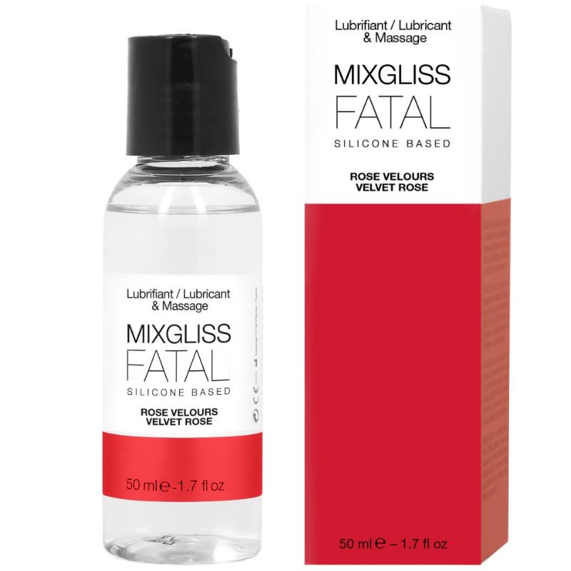 MIXGLISS - FATAL LUBRIFICANTE DE SILICONE ROSAS 50 ML - Sex Shop Sexy