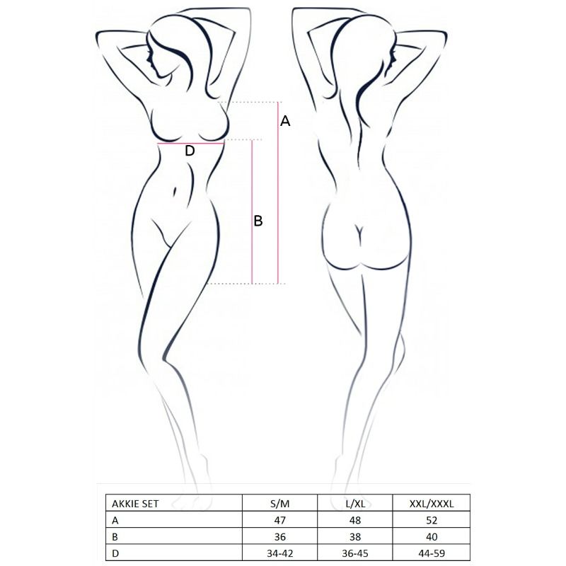 PASSION - AKKIE NURSE SET S/M