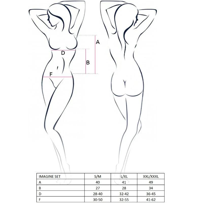 MULHER IMAGINE CONJUNTO - Sex Shop Sexy