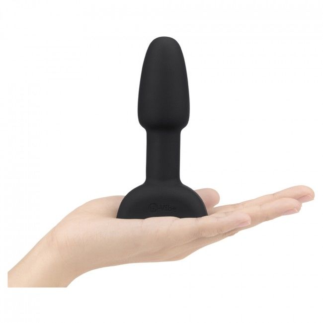 B-VIBE - PLUG ANAL RIMMING COM CONTROLO REMOTO PETITE PRETO - Sex Shop Sexy