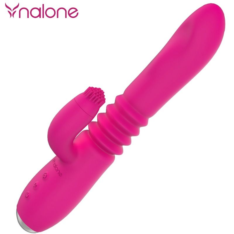NALONE - VIBRADOR UP&DOWN E RABBIT COM ROTAÇÃO - Sex Shop Sexy