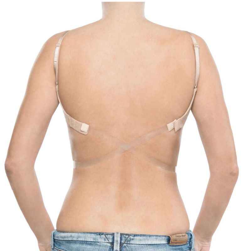 BYE-BRA - ALÇAS REDUTORAS TRANSPARENTES PARA COSTAS - Sex Shop Sexy
