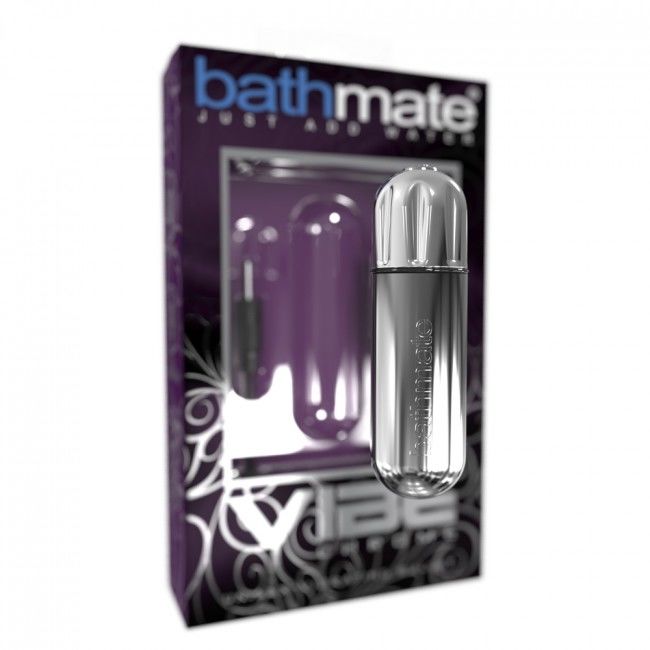 BATHMATE - VIBE BULLET VIBRADOR PRATEADO - Sex Shop Sexy