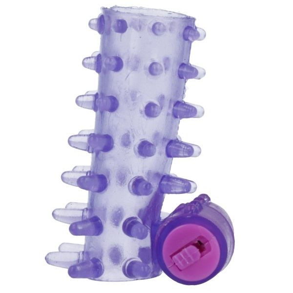 CASUAL LOVE - CAPA PARA PÊNIS COM VIBRADOR LILÁS - Sex Shop Sexy