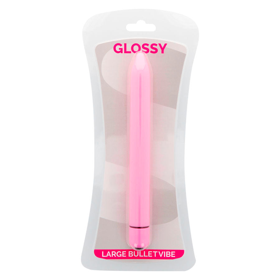 GLOSSY - SLIM VIBRADOR ROSA - Sex Shop Sexy