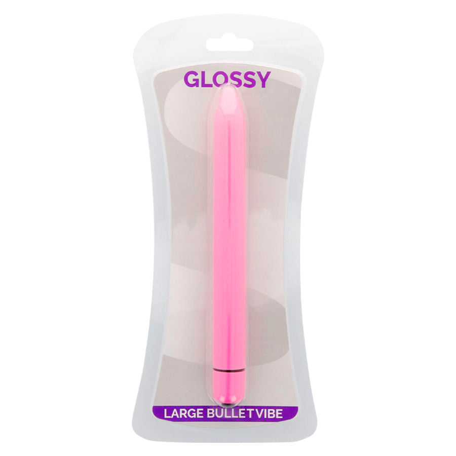 GLOSSY - SLIM VIBRADOR ROSA INTENSO - Sex Shop Sexy