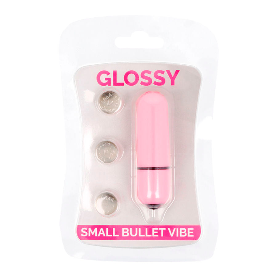 GLOSSY - SMALL BULLET VIBRADOR ROSA - Sex Shop Sexy