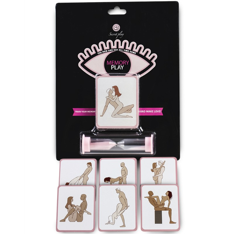 SECRETPLAY - JOGO DE CASAIS MEMORY PLAY (ES/EN/IT/FR/PT) - Sex Shop Sexy