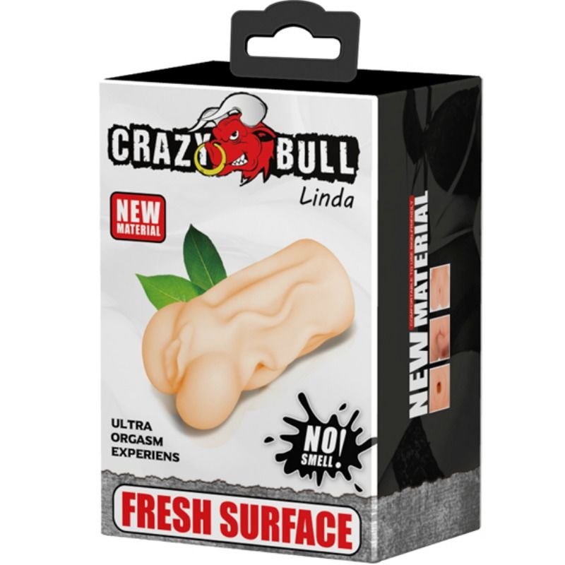 CRAZY BULL - LINDA MASTURBADOR VAGINA 13,7 CM - Sex Shop Sexy