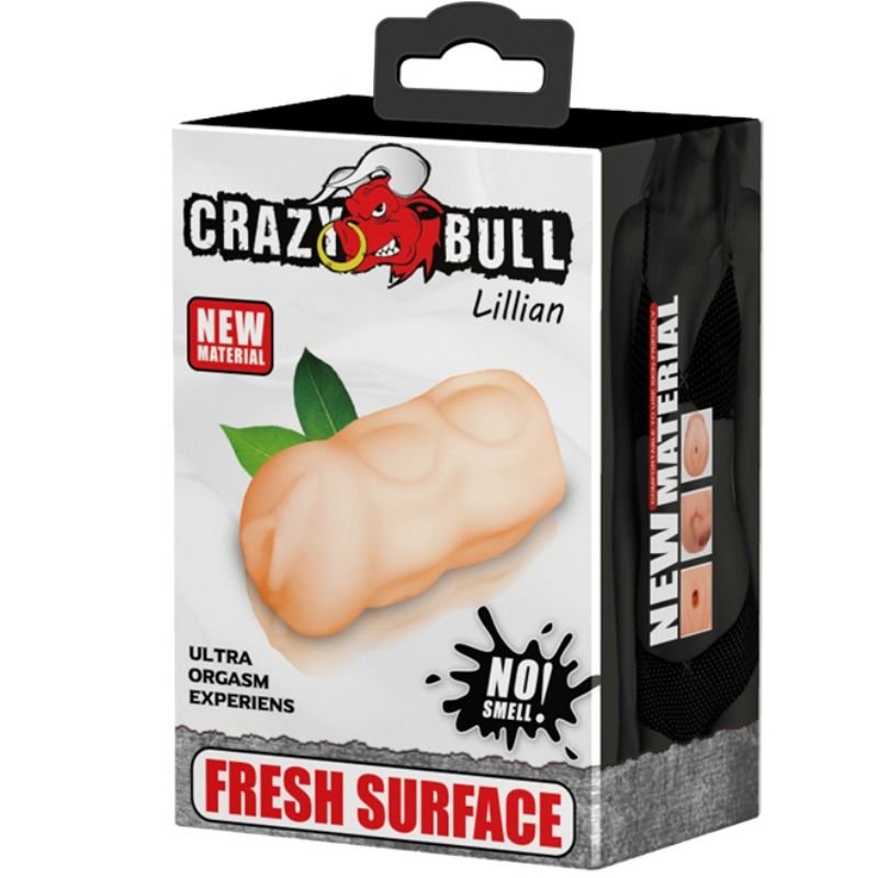 CRAZY BULL - LILLIAN MASTURBADOR VAGINA 13 CM - Sex Shop Sexy