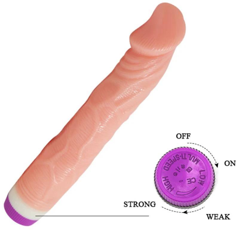 VIBRADOR REALÍSTICO NATURAL 22 CM - Sex Shop Sexy