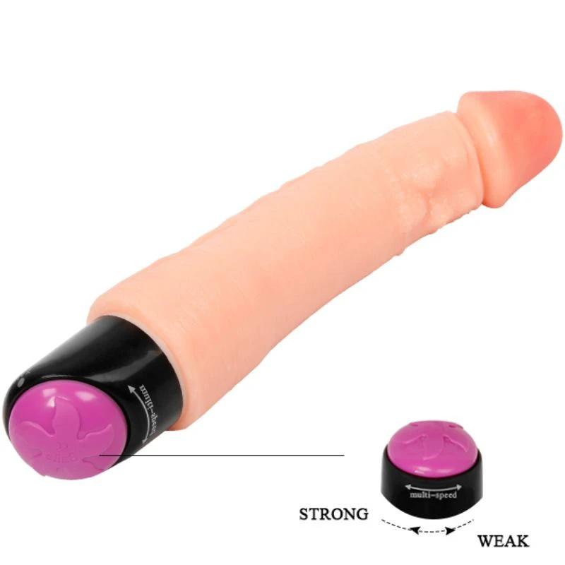 VIBRADOR REALÍSTICO FLEXÍVEL 25 CM - Sex Shop Sexy