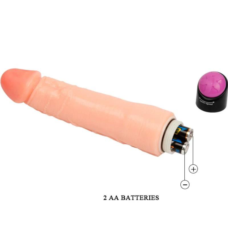 VIBRADOR REALÍSTICO FLEXÍVEL 25 CM - Sex Shop Sexy