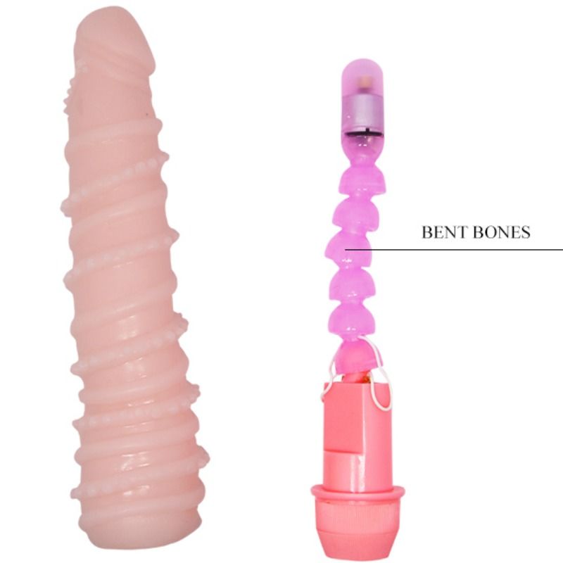 BAILE - FLEXI VIBE SENSUAL VIBRADOR ESPIRAL 19.5 CM - Sex Shop Sexy