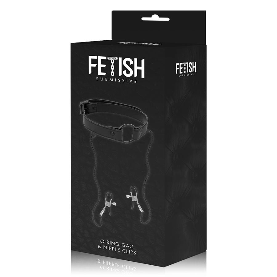 FETISH SUBMISSIVE - STEWARDSHIP RING WITH NIPPLE SPRINGS