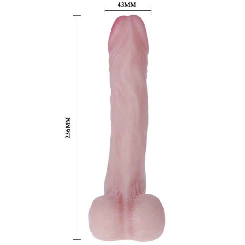 PÊNIS DILDO REALÍSTICO NATURAL - Sex Shop Sexy