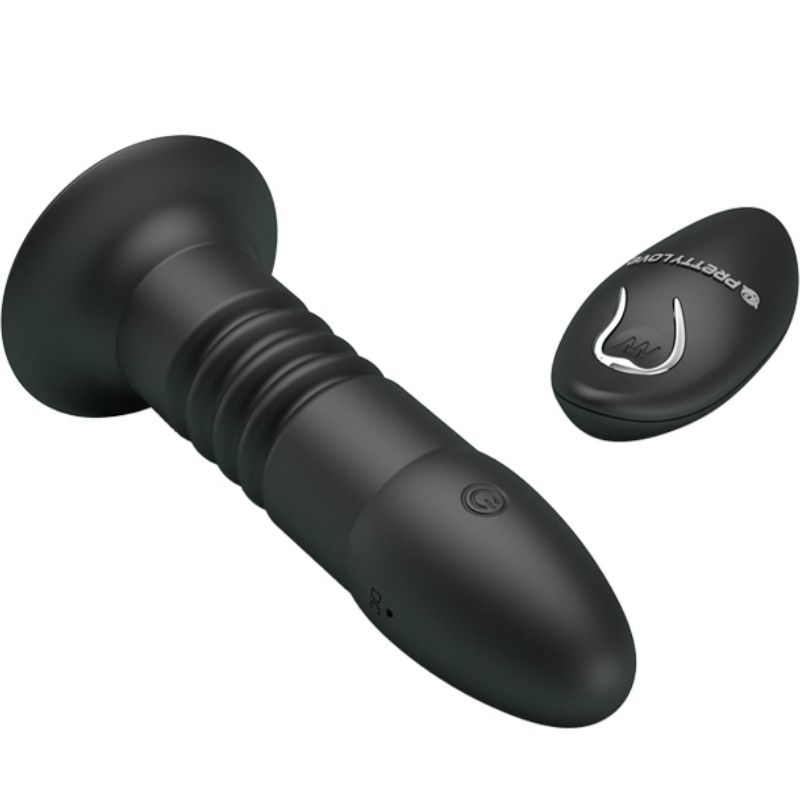 PRETTY LOVE - PLUG MAGIC JINGER COM MOVIMENTO UP & DOWN E VIBRAÇÃO - Sex Shop Sexy