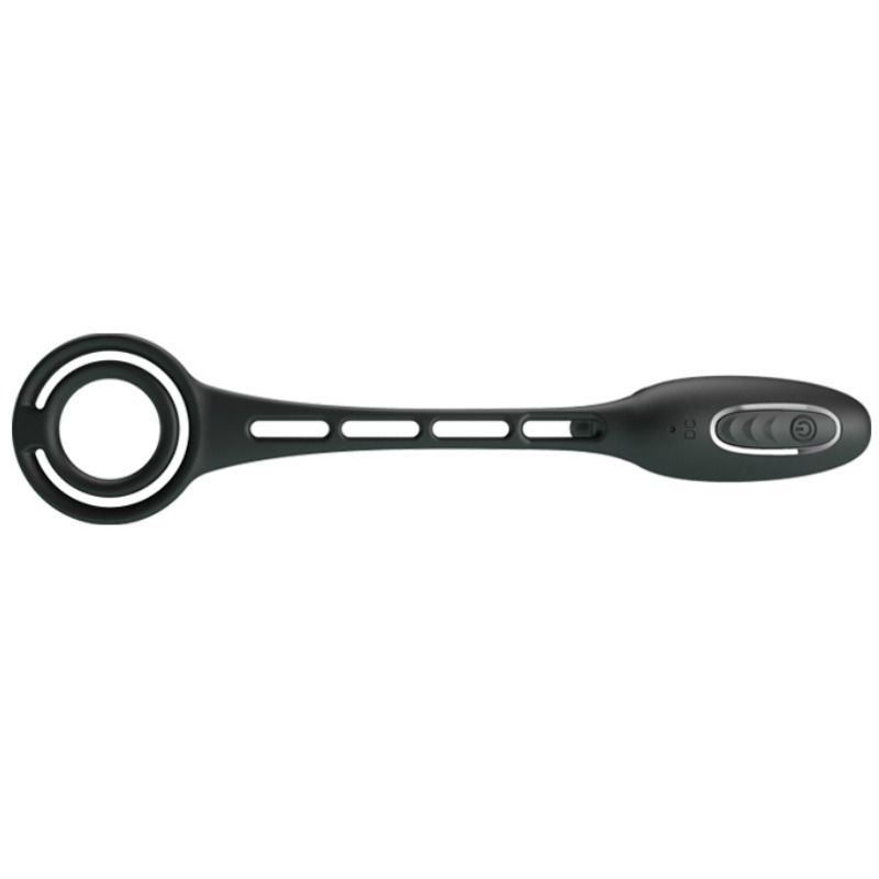 PRETTY LOVE - ANÉIS PARA PÊNIS COM PLUG VIBRADOR - Sex Shop Sexy
