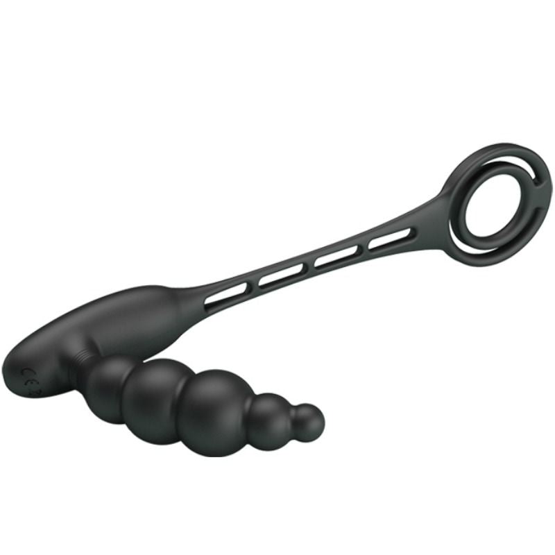 PRETTY LOVE - ANÉIS PARA PÊNIS COM PLUG VIBRADOR - Sex Shop Sexy