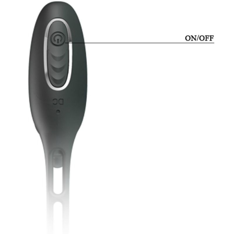 PRETTY LOVE - ANÉIS PARA PÊNIS COM PLUG VIBRADOR - Sex Shop Sexy