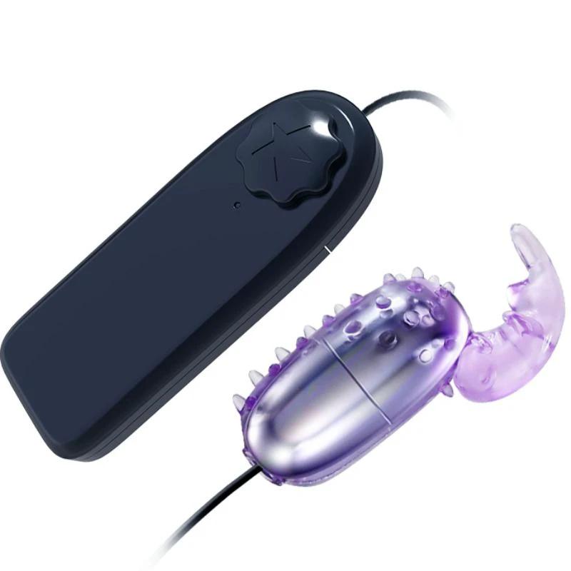 SUPER VIBRADOR OVO VIBRATÓRIO COM ESTIMULADOR - Sex Shop Sexy