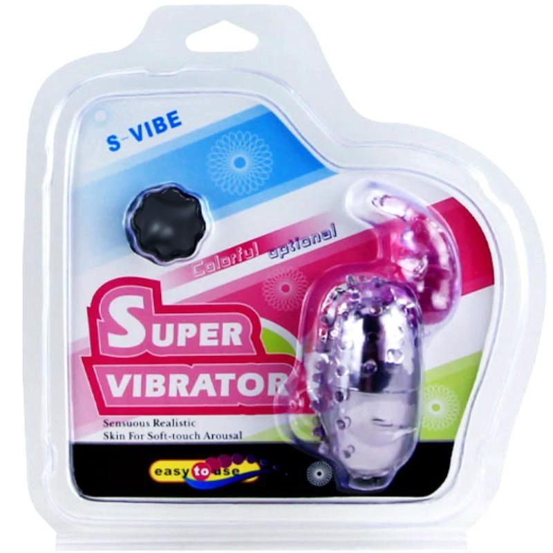 SUPER VIBRADOR OVO VIBRATÓRIO COM ESTIMULADOR - Sex Shop Sexy