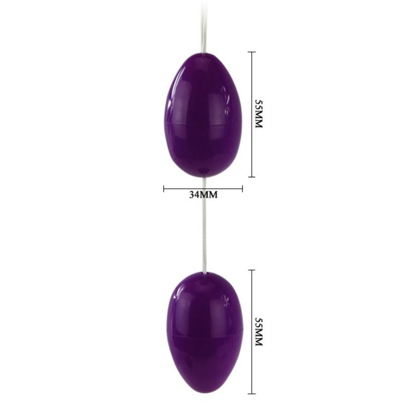 BAILE - TWINS BALLS BOLAS ANAIS LILÁS - Sex Shop Sexy