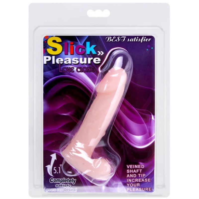 BAILE - SLICK PLEASURE DILDO REALISTA - Sex Shop Sexy