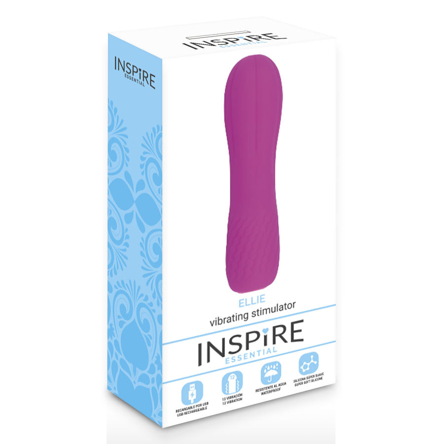 INSPIRE ESSENTIAL - ELLIE VIBRADOR LILÁS - Sex Shop Sexy