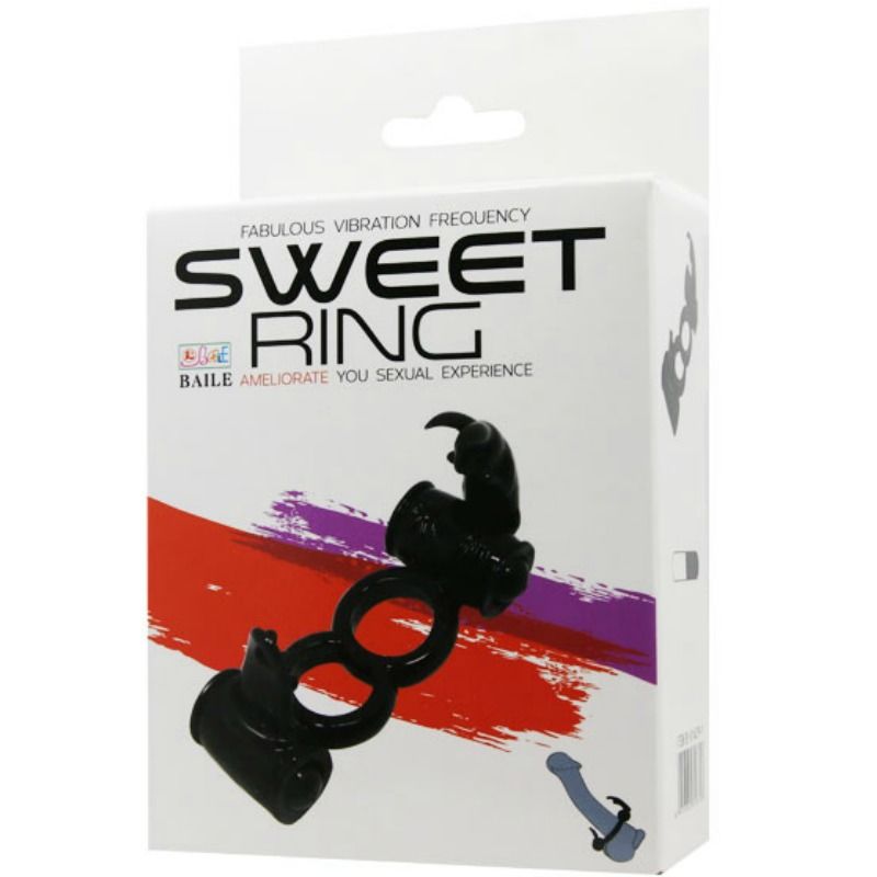 BAILE - SWEET RING ANEL DUPLO COM COELHO DUPLO