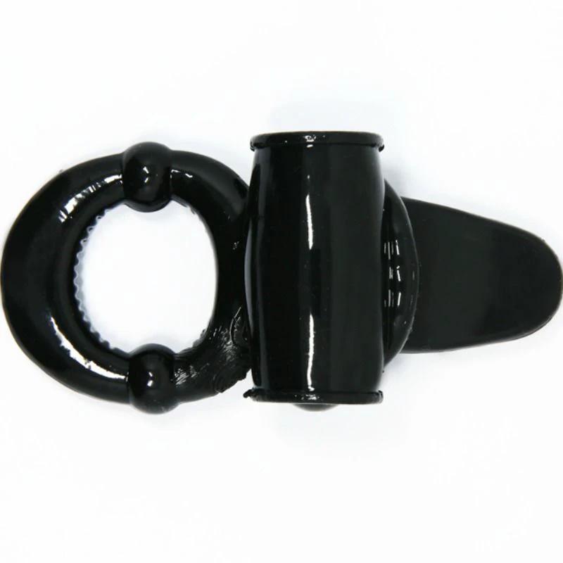 DOCE ANEL VIBRADOR COM RABBIT TEXTURADO - Sex Shop Sexy