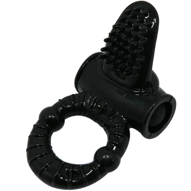 DOCE ANEL VIBRADOR COM RABBIT TEXTURADO - Sex Shop Sexy