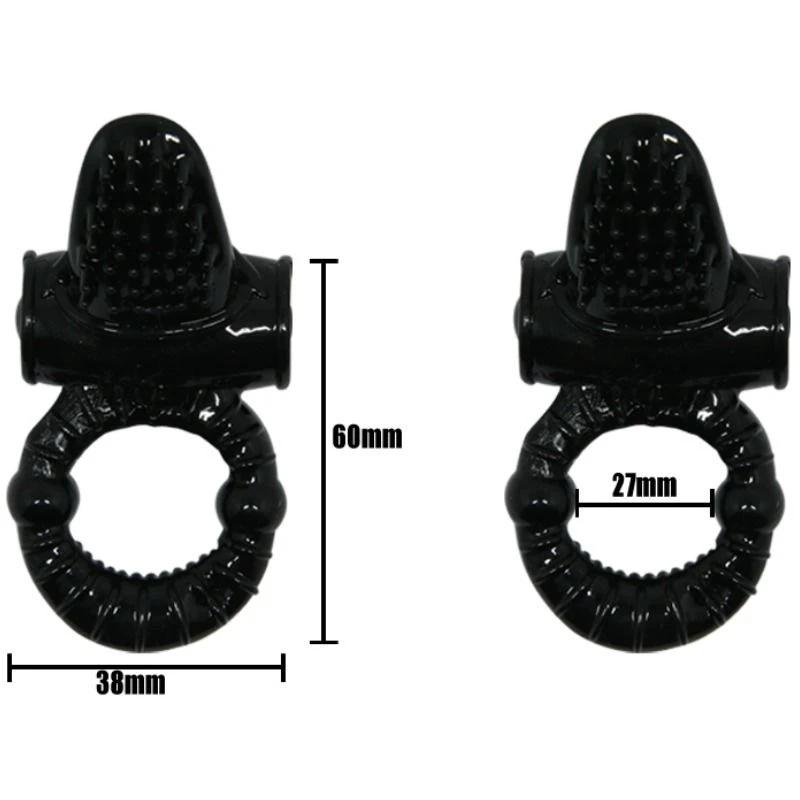 DOCE ANEL VIBRADOR COM RABBIT TEXTURADO - Sex Shop Sexy