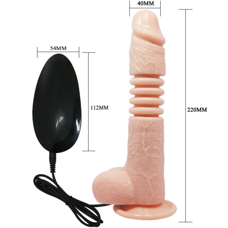 BAILE - THUNDER UP VIBRADOR MULTIFUNÇÕES
