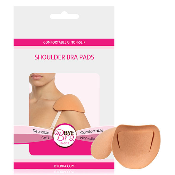 BYE-BRA - PROTETORES DE OMBRO PARA SUTIÃ BEGE - Sex Shop Sexy