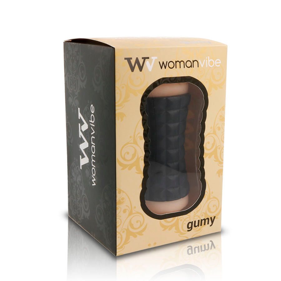 WOMANVIBE - MASTURBADOR DUPLO GUMY - Sex Shop Sexy