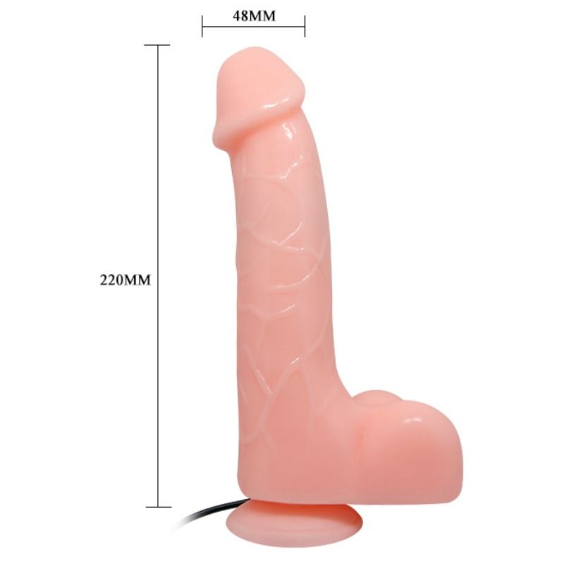 Baile - Vibrador Realista Natural Barbara 22 Cm