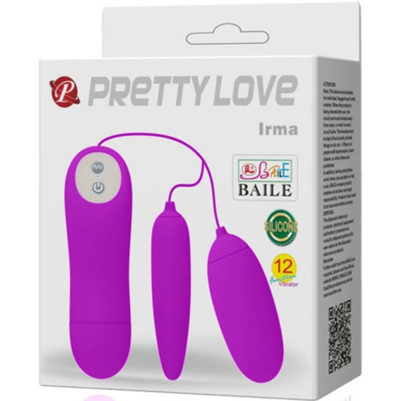Pretty Love - Ovo Vibratório Duplo Irma