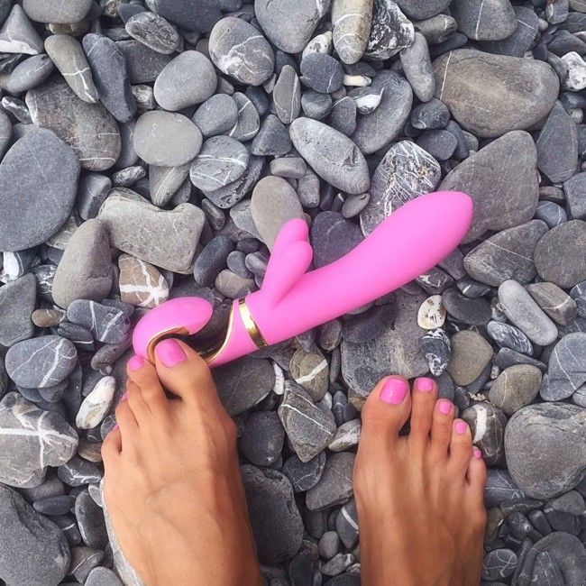 G-VIBE - G-RABBIT VIBRADOR COELHO ROSA