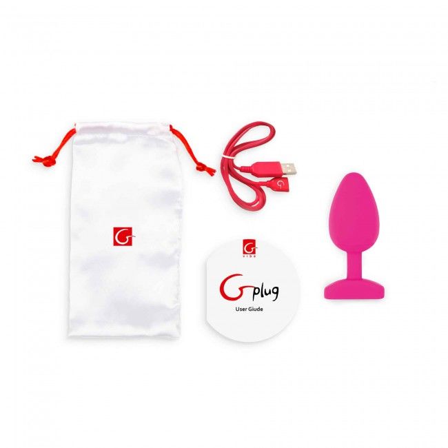 G-VIBE - GPLUG BIOSKIN PLUG ANAL COM VIBRAÇÃO