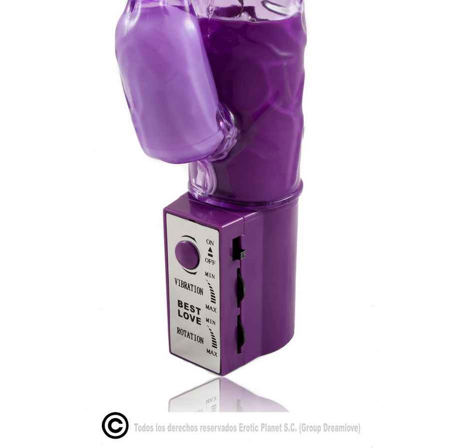 BAILE - RABBIT ROTATIVO LILA SUPER ESTIMULADOR