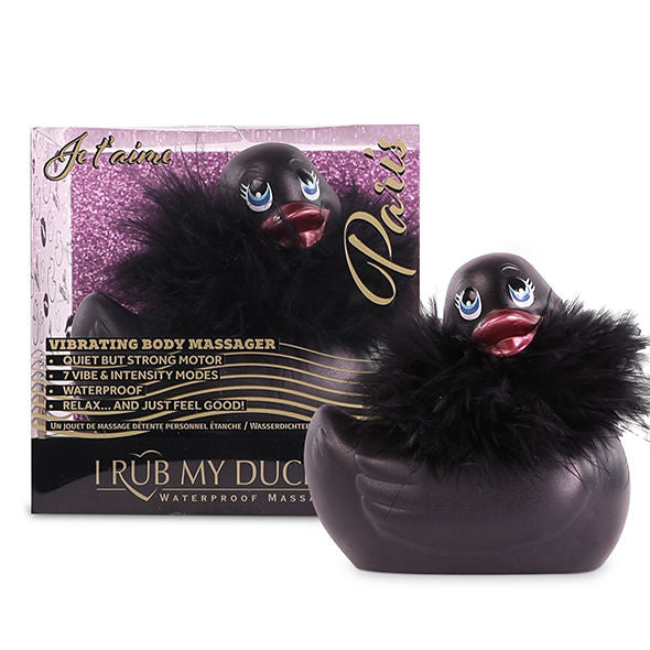 BIG TEASE TOYS - I RUB MY DUCKIE 2.0 | PATO VIBRADOR PARIS (PRETO)
