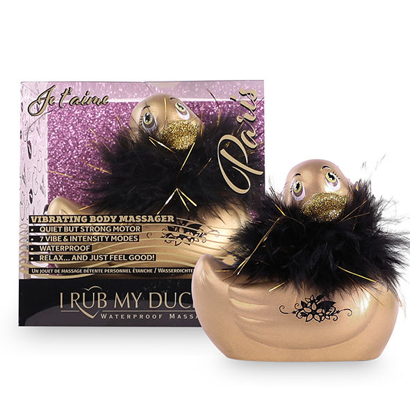 BIG TEASE TOYS - I RUB MY DUCKIE 2.0 | PATO VIBRADOR PARIS (DOURADO)