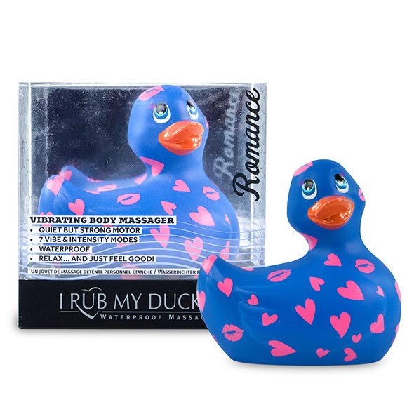 BIG TEASE TOYS - I RUB MY DUCKIE 2.0 | PATO VIBRADOR ROMANCE (ROXO & ROSA)