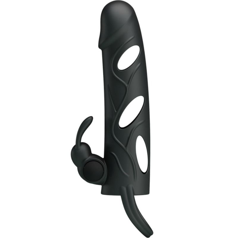 PRETTY LOVE - CAPA DE SILICONE COM VIBRAÇÃO 14 CM 2.0 - Sex Shop Sexy
