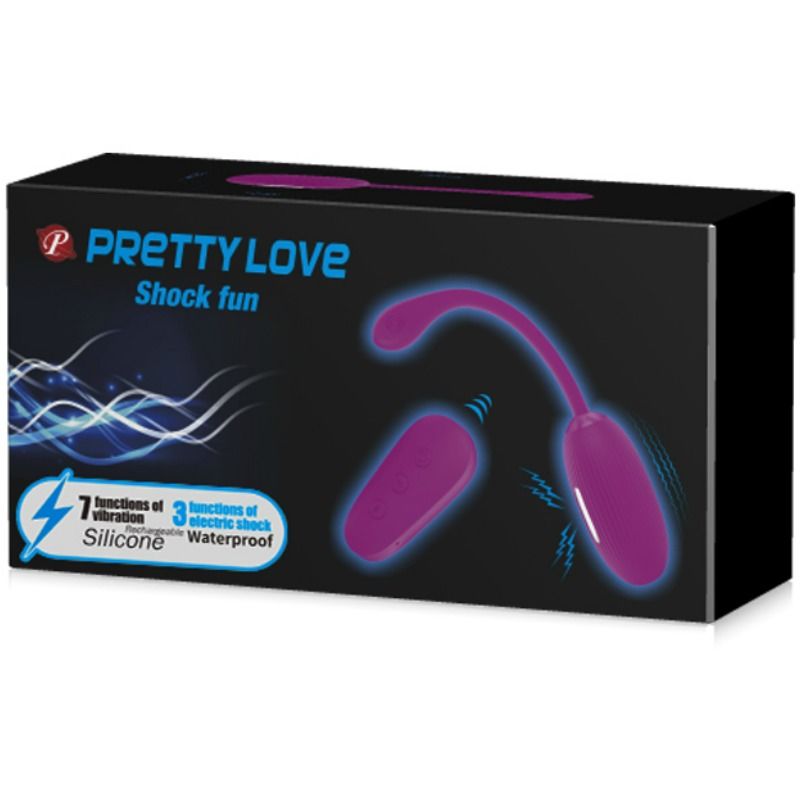 Pretty Love - Choque Divertido Ovo Vibratório E Eletrochoque