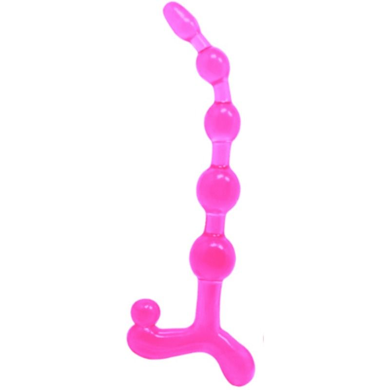 Baile - Bendy Twist Rosa Anal Bolas