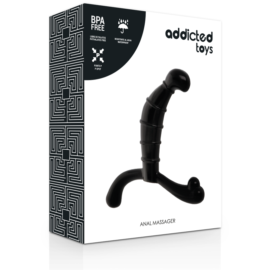 Addicted Toys - Próstata Anal Prazer Preto
