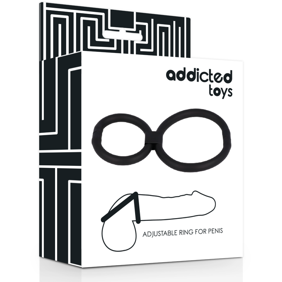 ADDICTED TOYS - ANÉIS AJUSTÁVEIS PARA PÊNIS